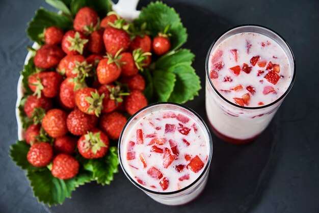 Strawberry Lassi